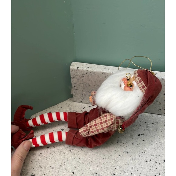 Exquisite Santa Ellf pixie fairy figurine ornament - Picture 7 of 7